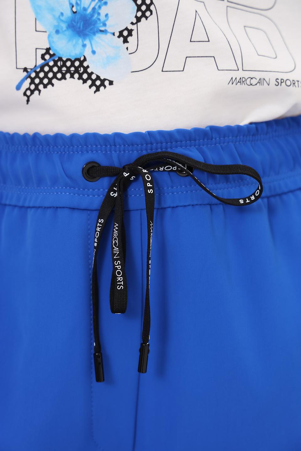 Брюки палаццо Marc Cain синие