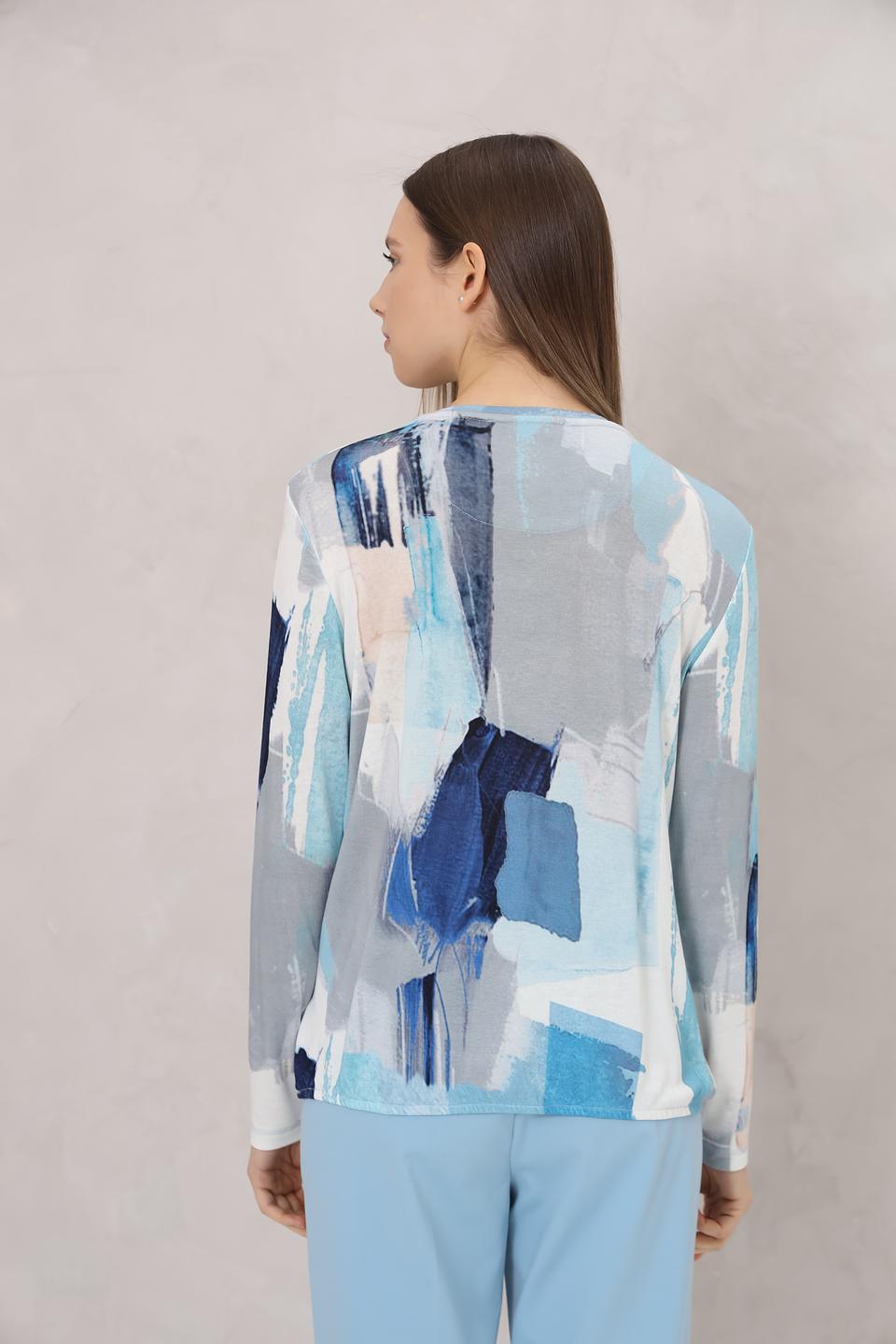 Пуловер Lecomte с принтом "Change Angel"