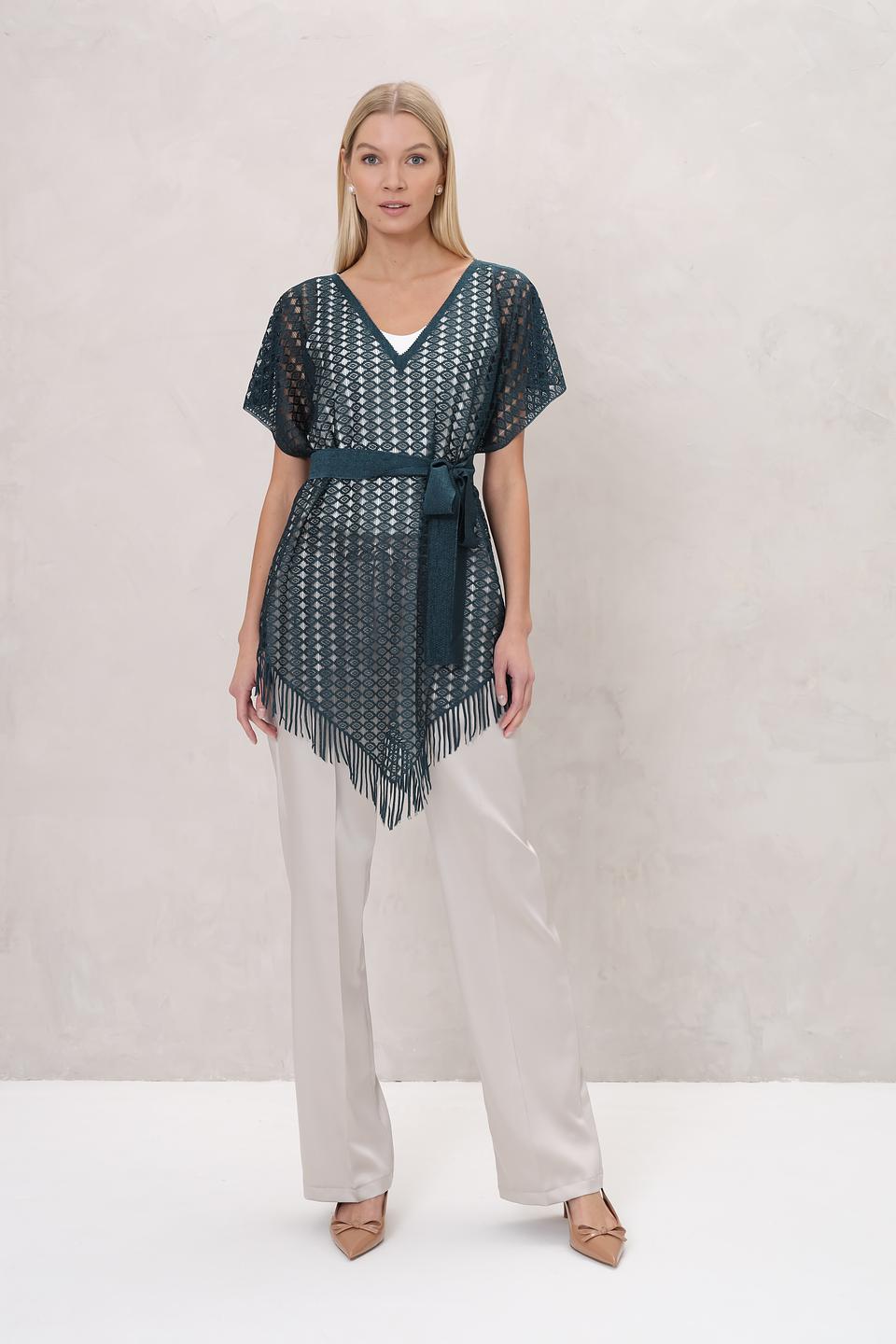 Брюки Bianca с завязками бежевые