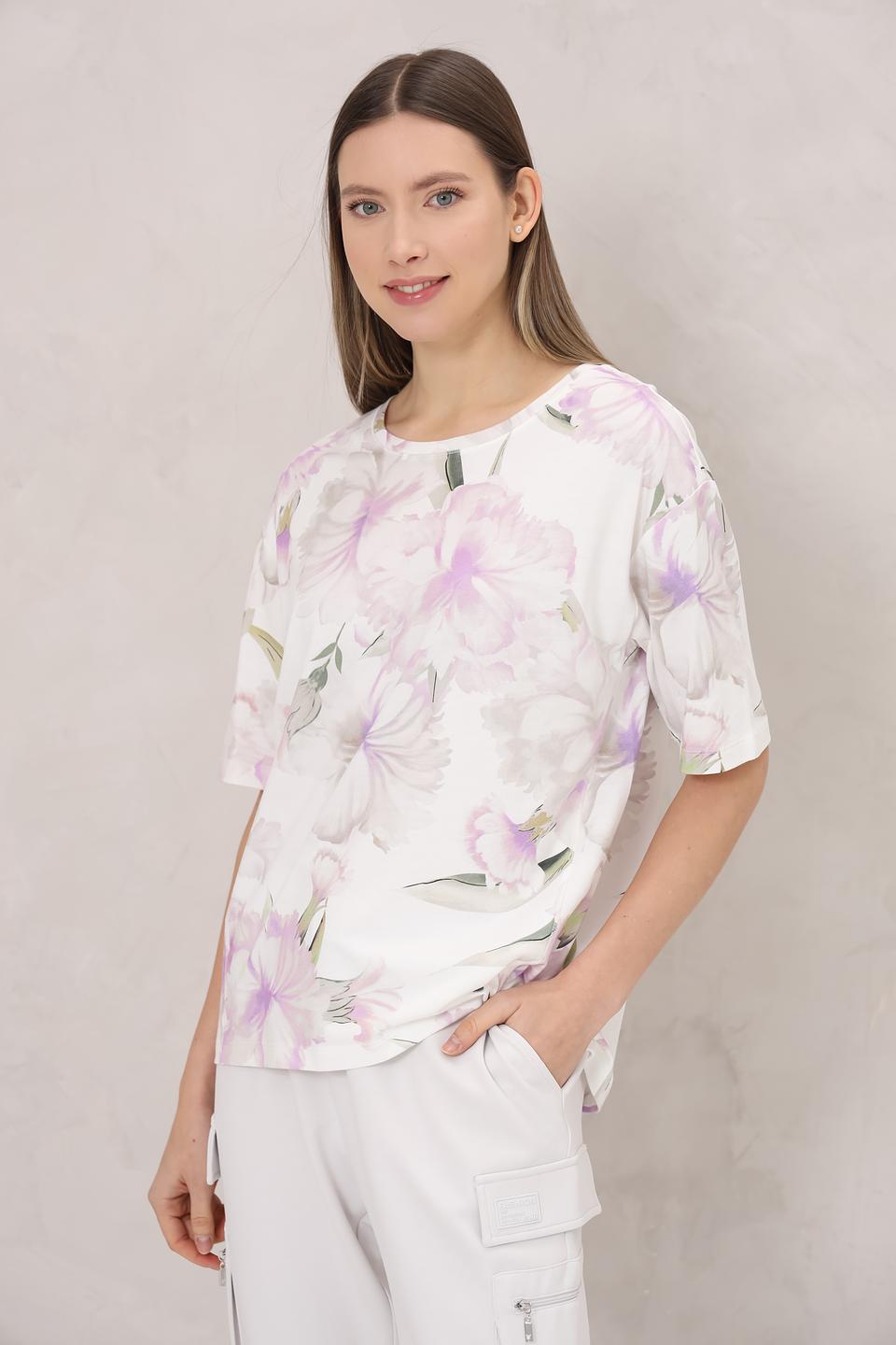 Блуза Monari с цветочным принтом