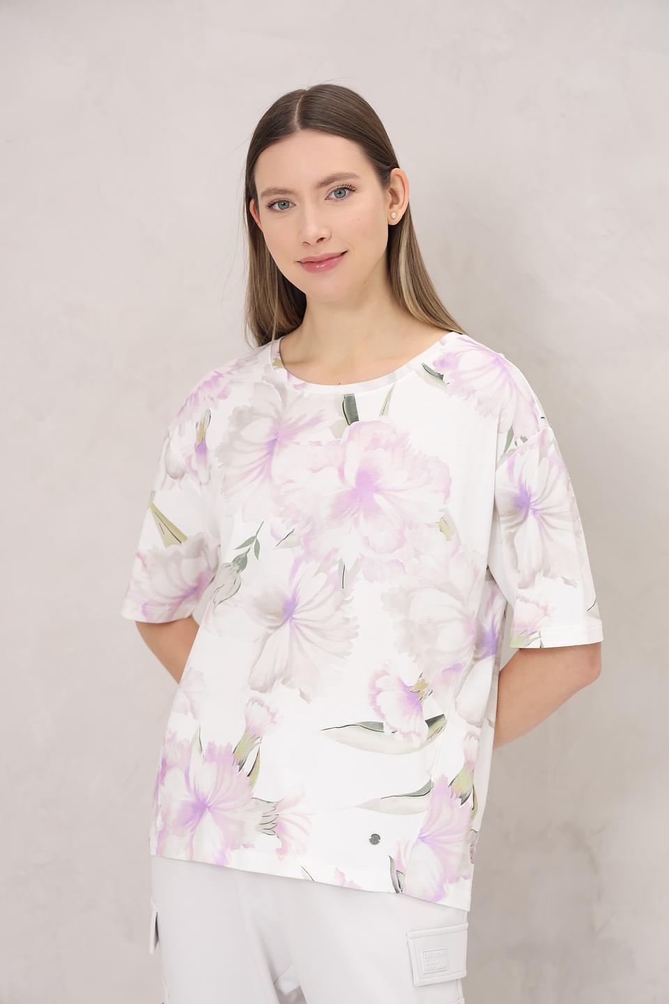 Блуза Monari с цветочным принтом