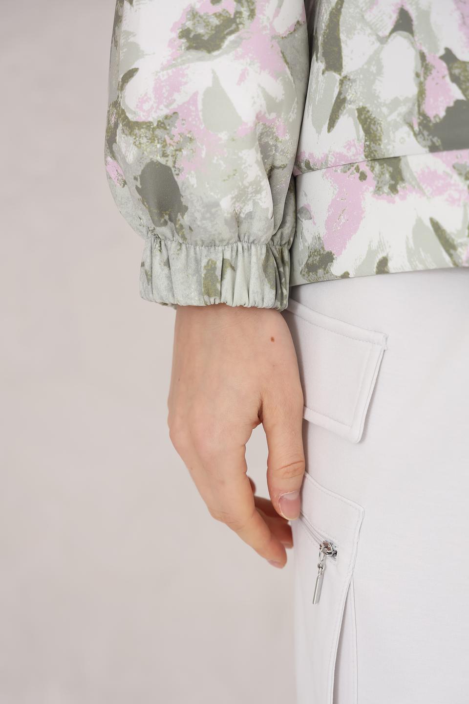 Пуловер Monari цветочный принт