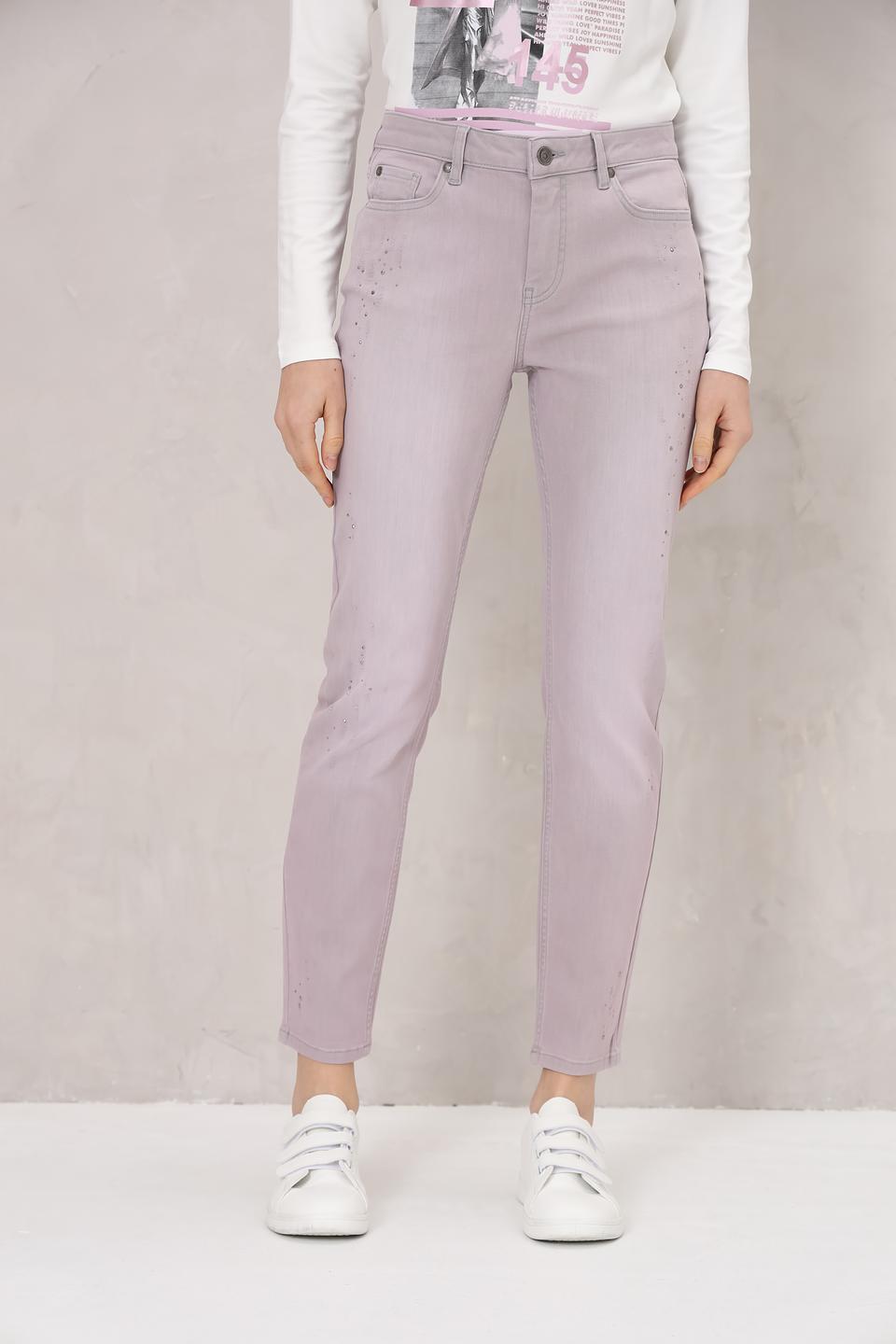 Джинсы Monari светло-лиловые