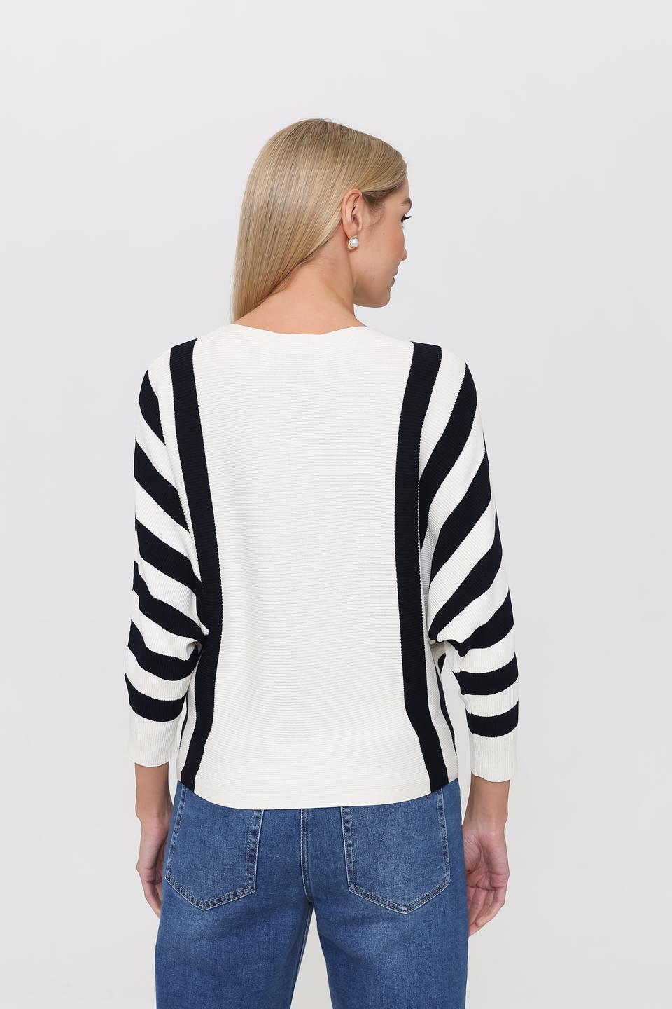 Пуловер Pezzo в полоску