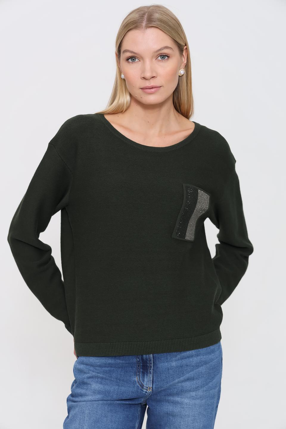 Пуловер Pezzo с декором