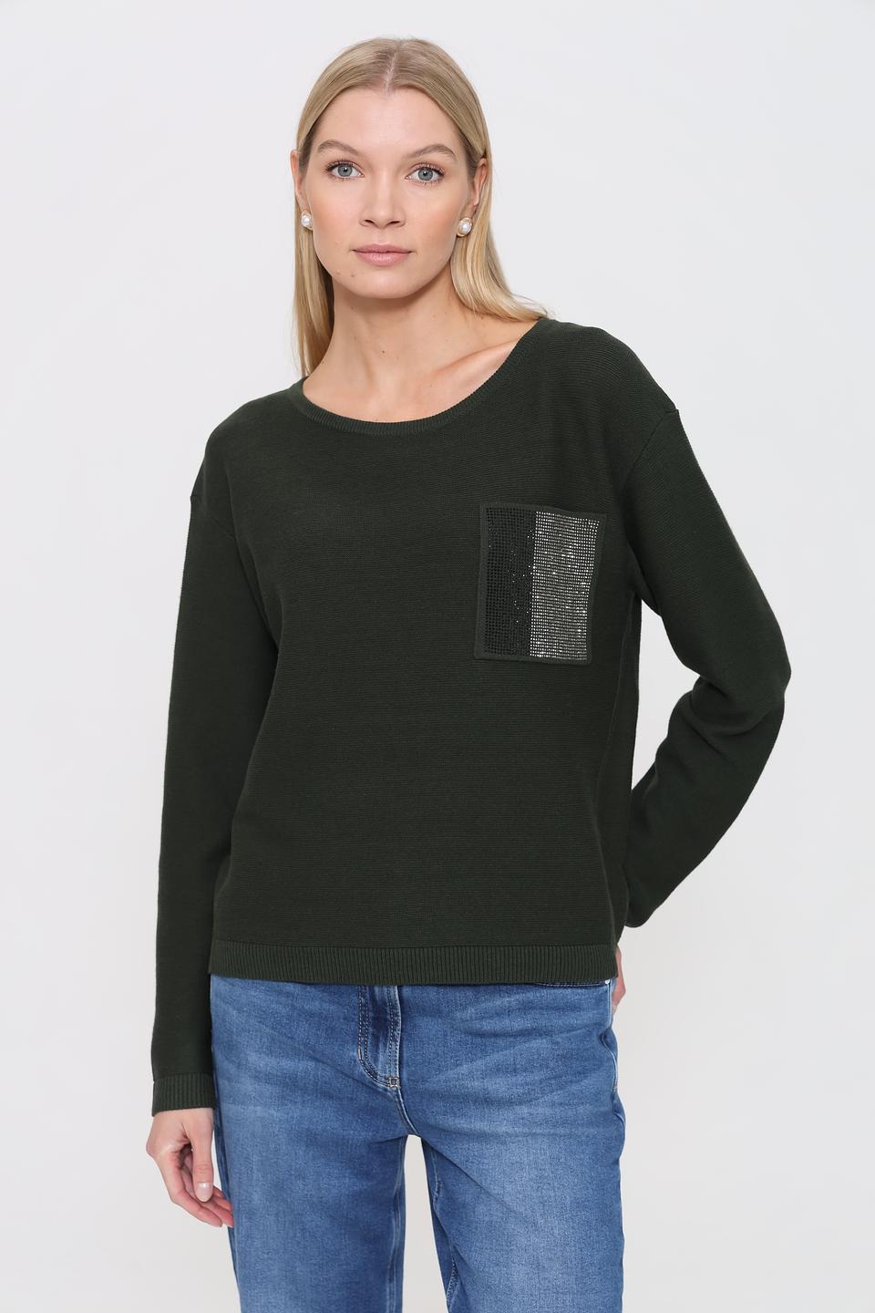 Пуловер Pezzo с декором