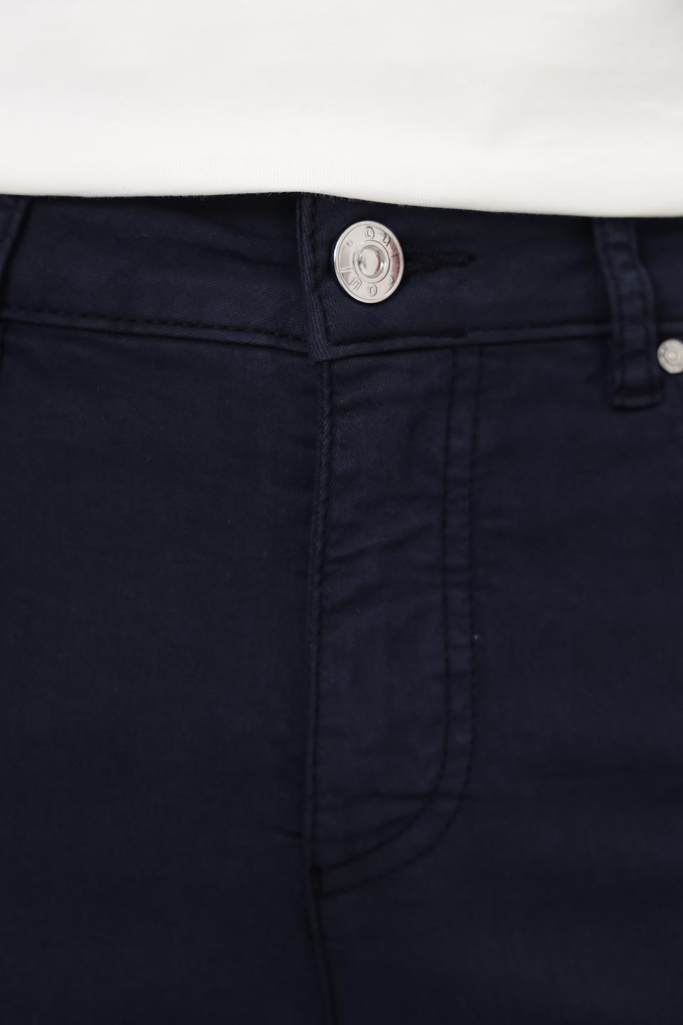 Джинсы слим Oui тёмно-синие