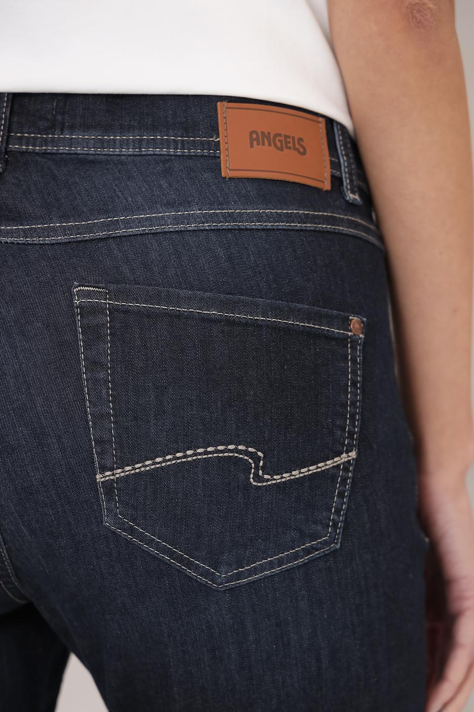 Джинсы Angels с утяжкой тёмно-синие