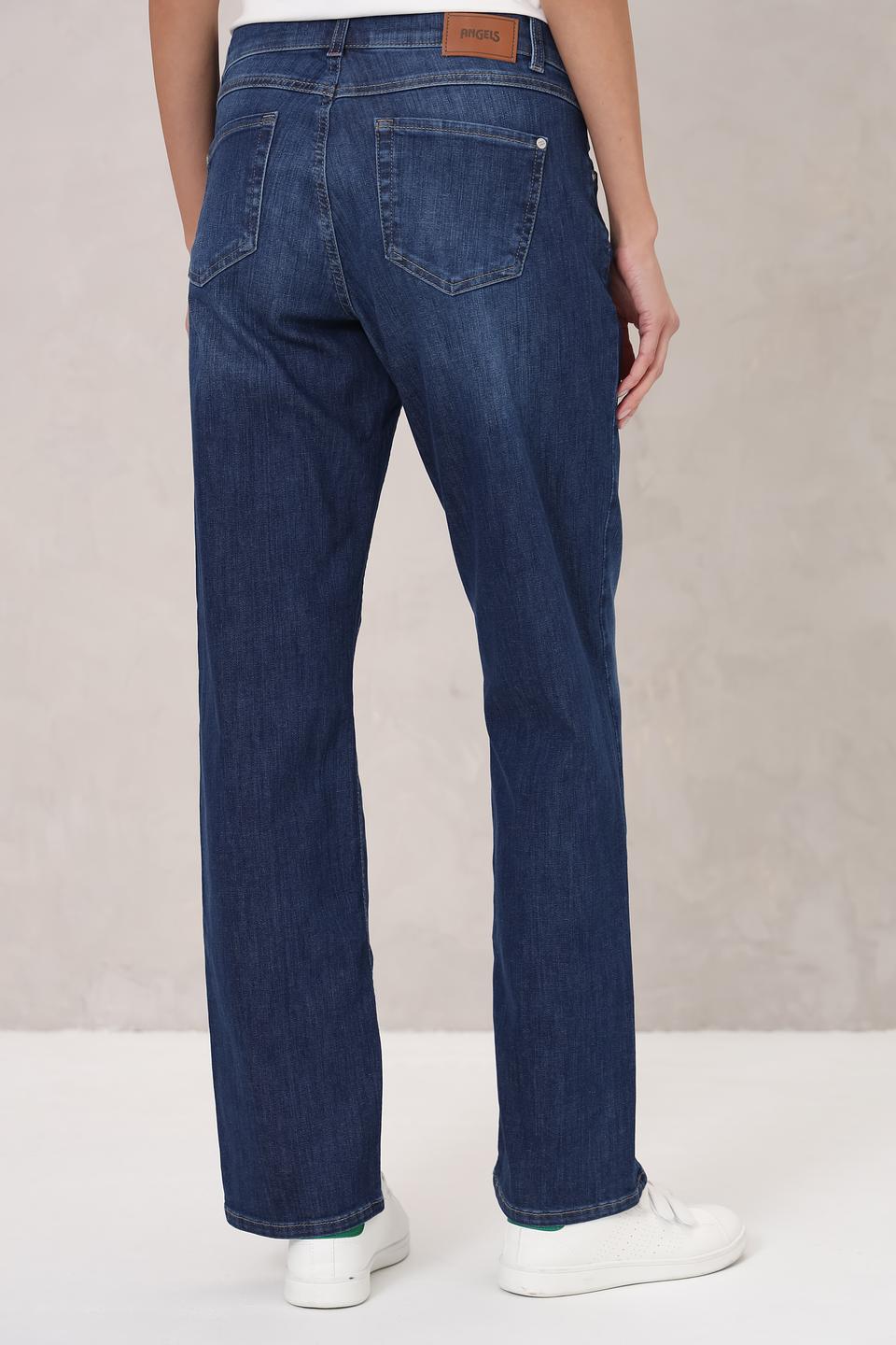 Джинсы Angels прямого кроя синие