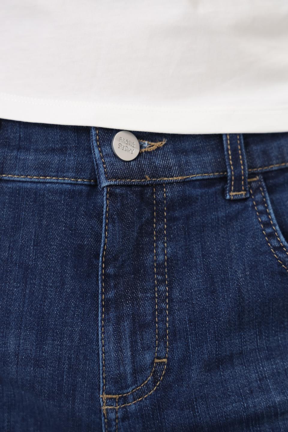 Джинсы Angels прямого кроя синие