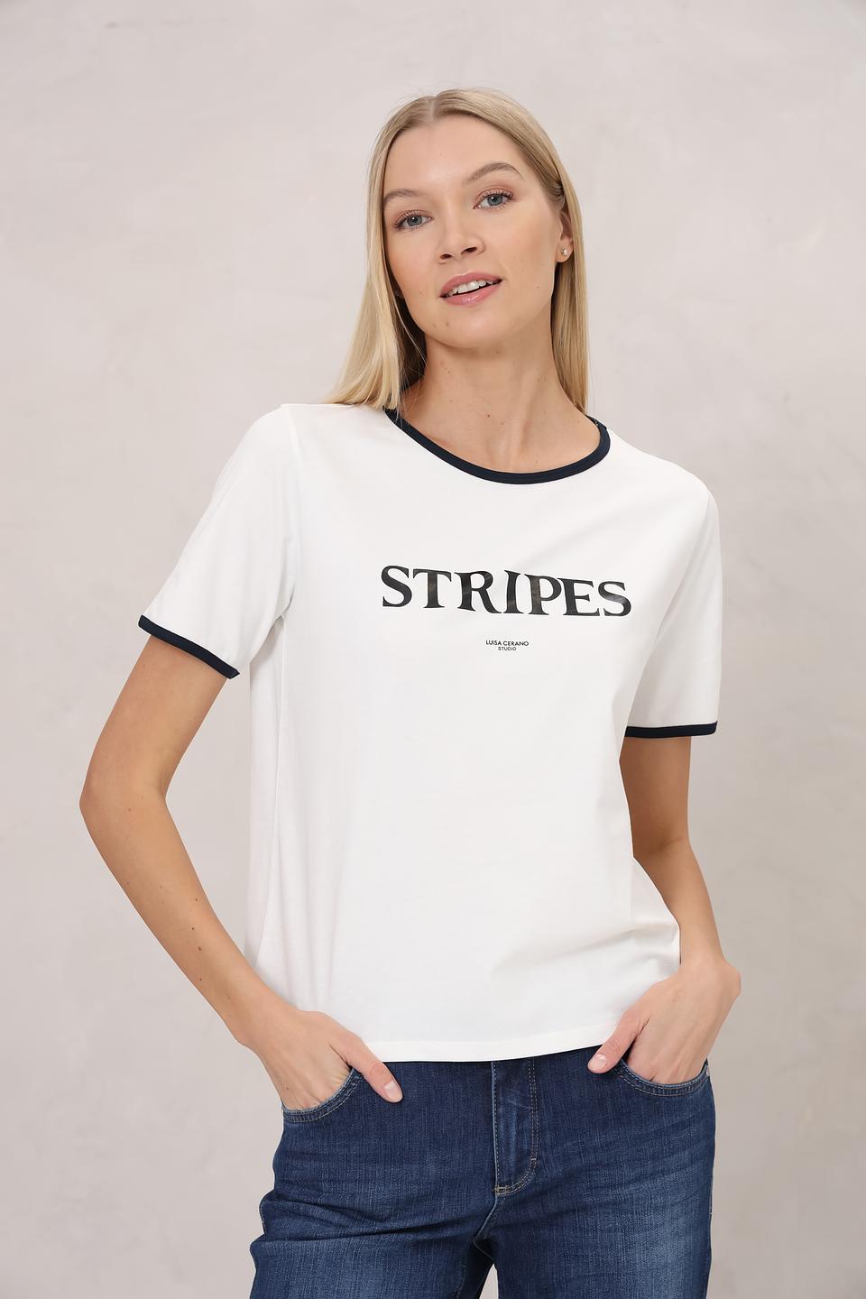 Футболка Luisa Cerano с полоской