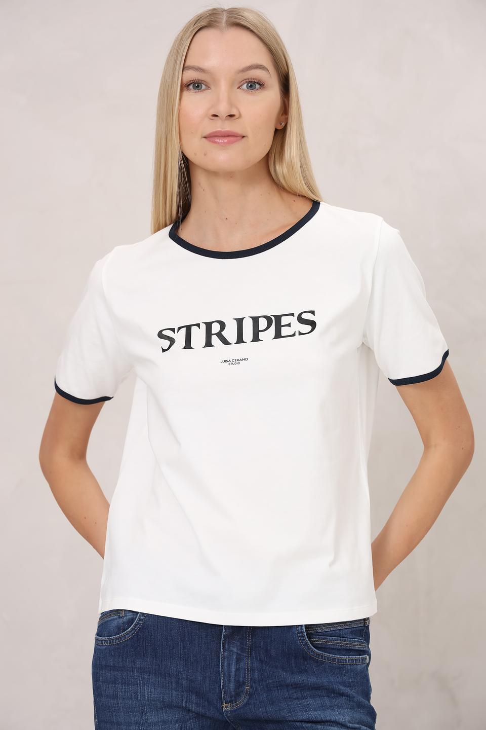 Футболка Luisa Cerano с полоской