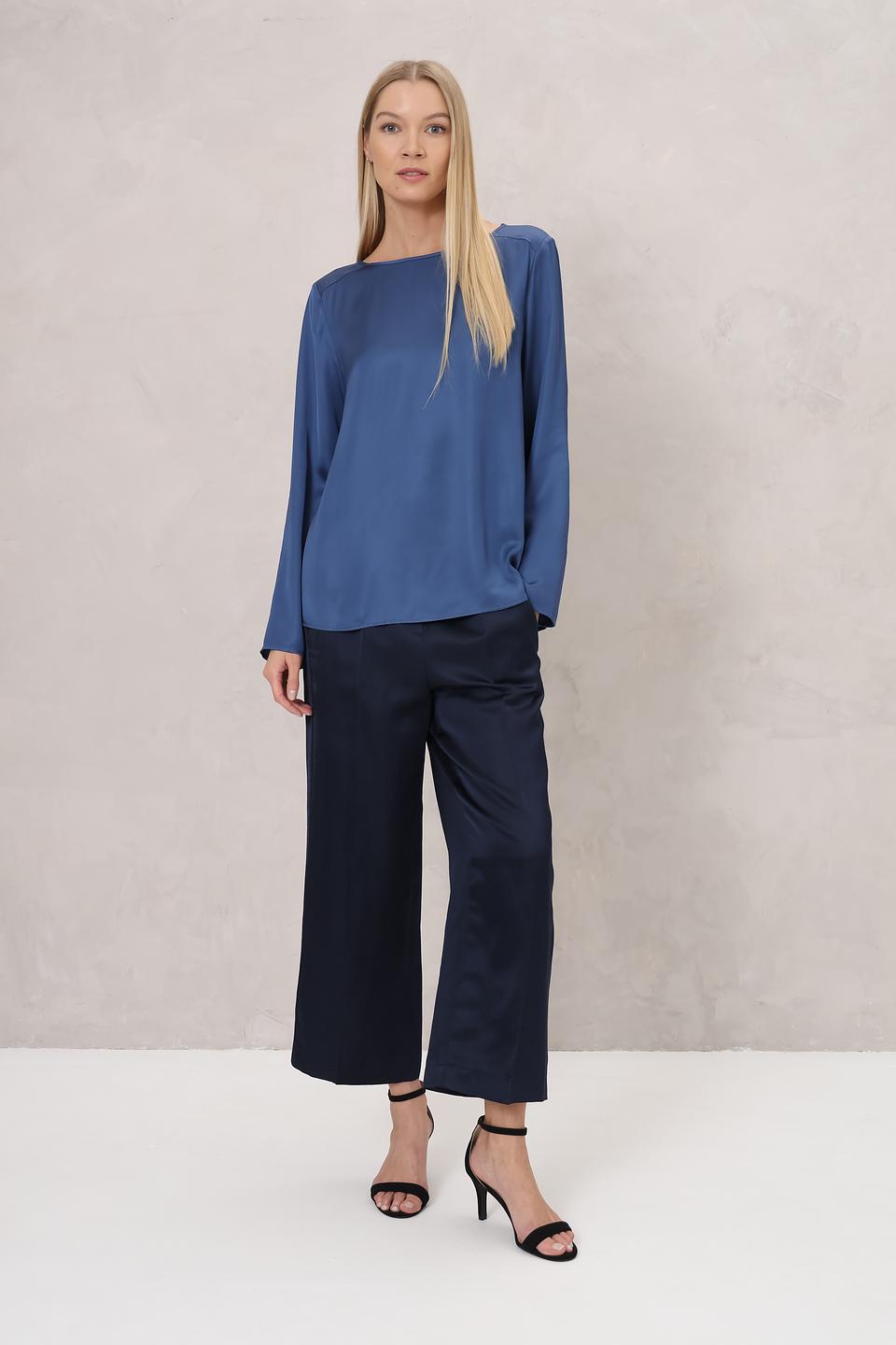 Брюки кюлоты Luisa Cerano темно-синие