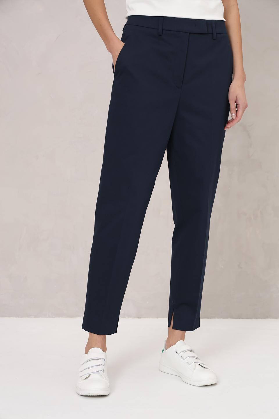 Брюки классические Luisa Cerano темно-синие
