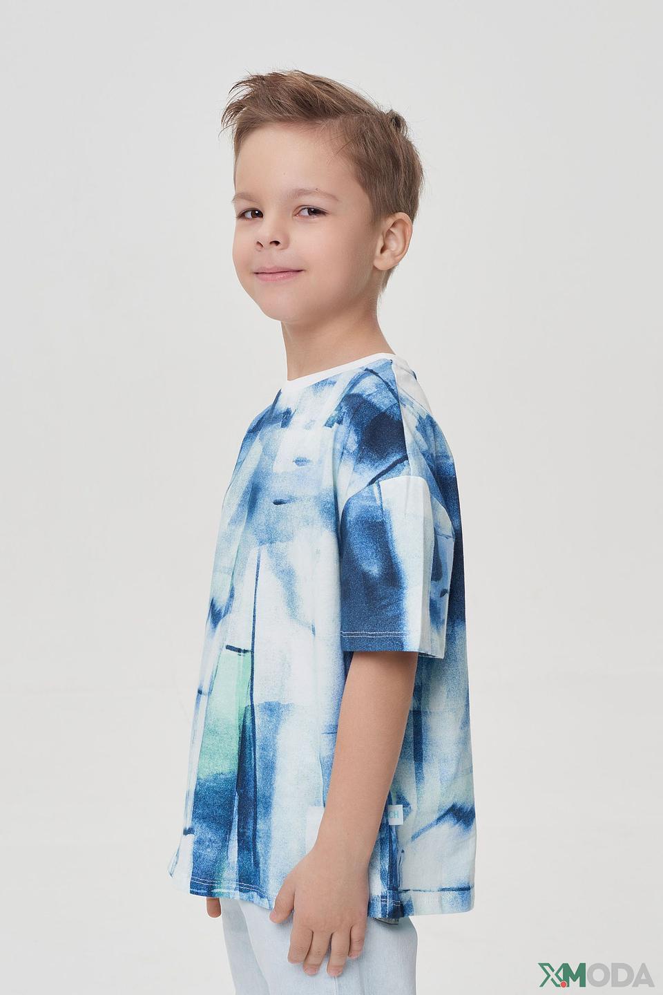 Футболка Choupette с принтом голубой