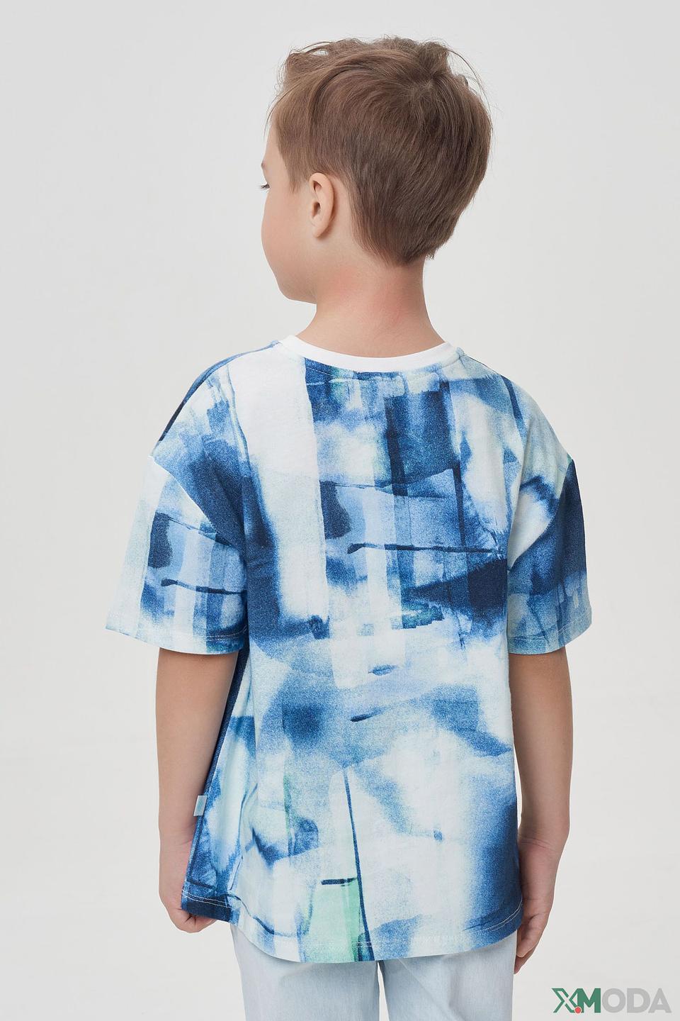 Футболка Choupette с принтом голубой