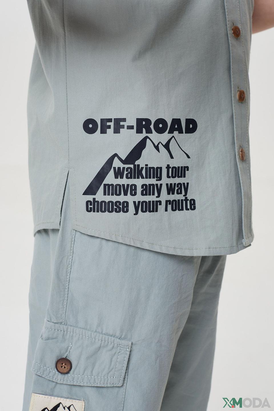 Рубашка Choupette с принтом хаки