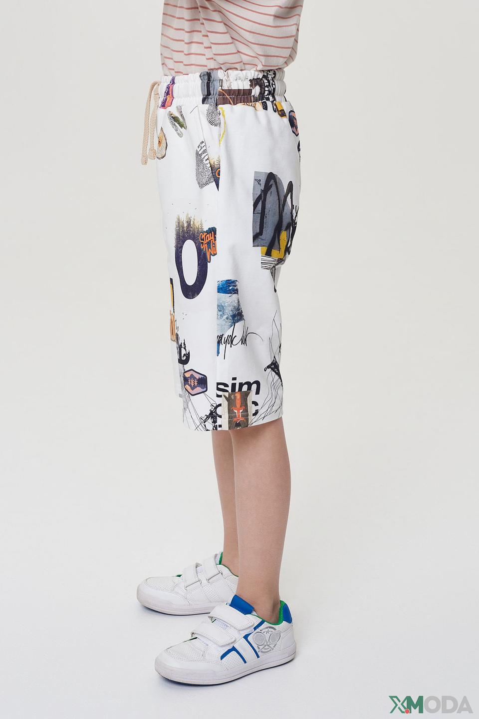 Шорты Choupette с принтом мультиколор