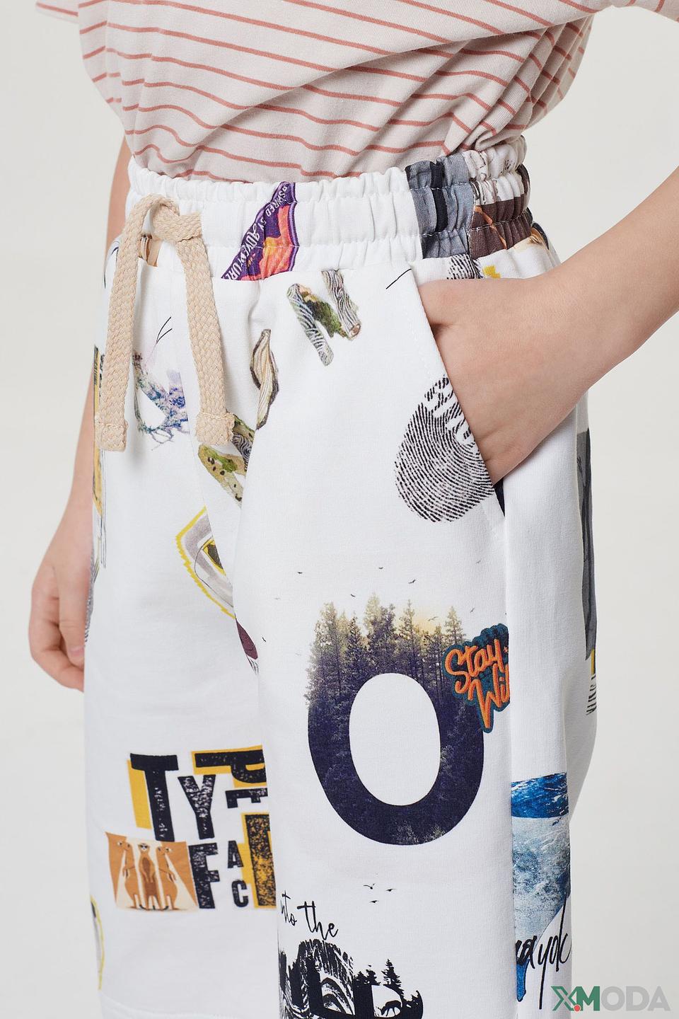 Шорты Choupette с принтом мультиколор