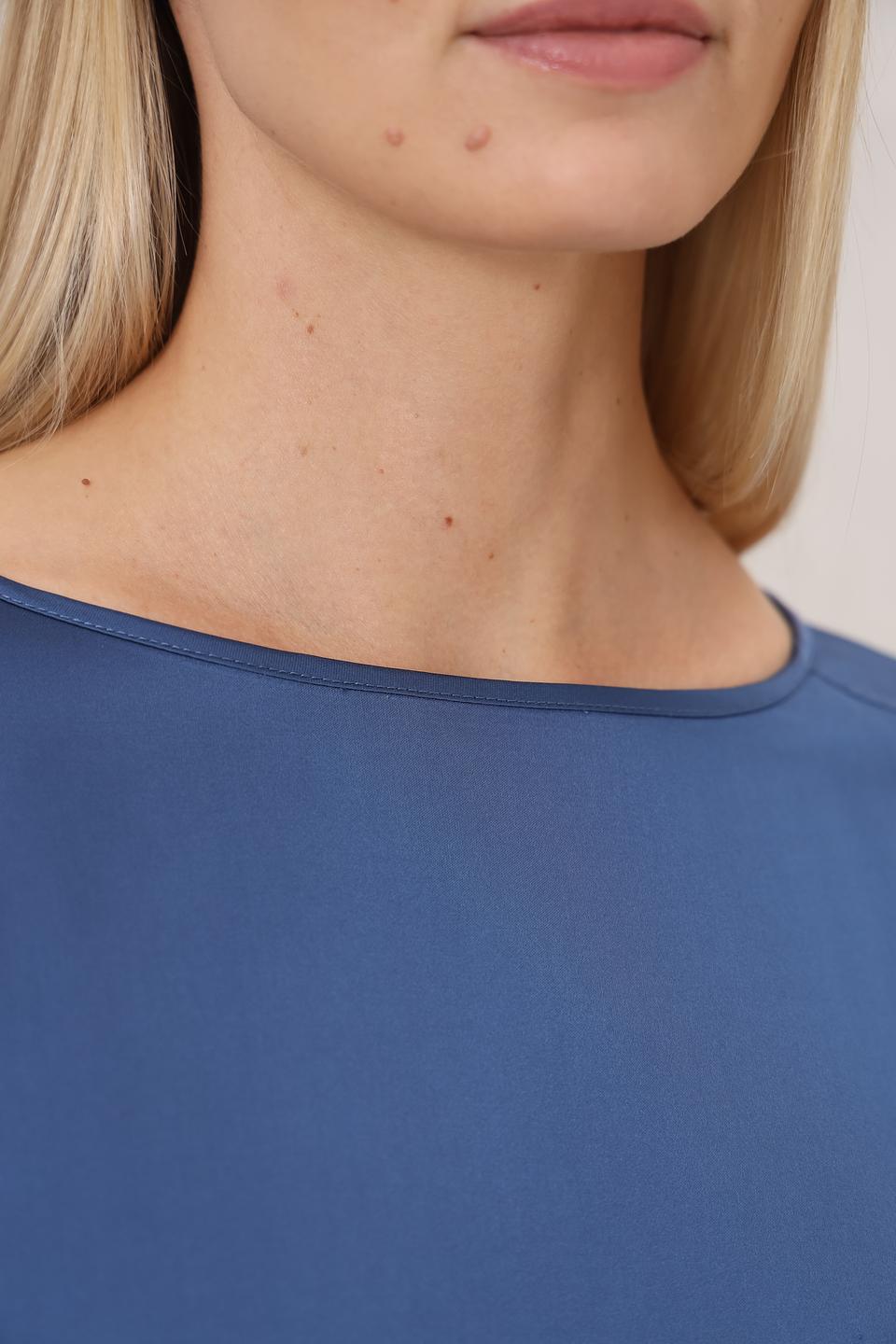 Блуза Marc O Polo синяя с длинным рукавом