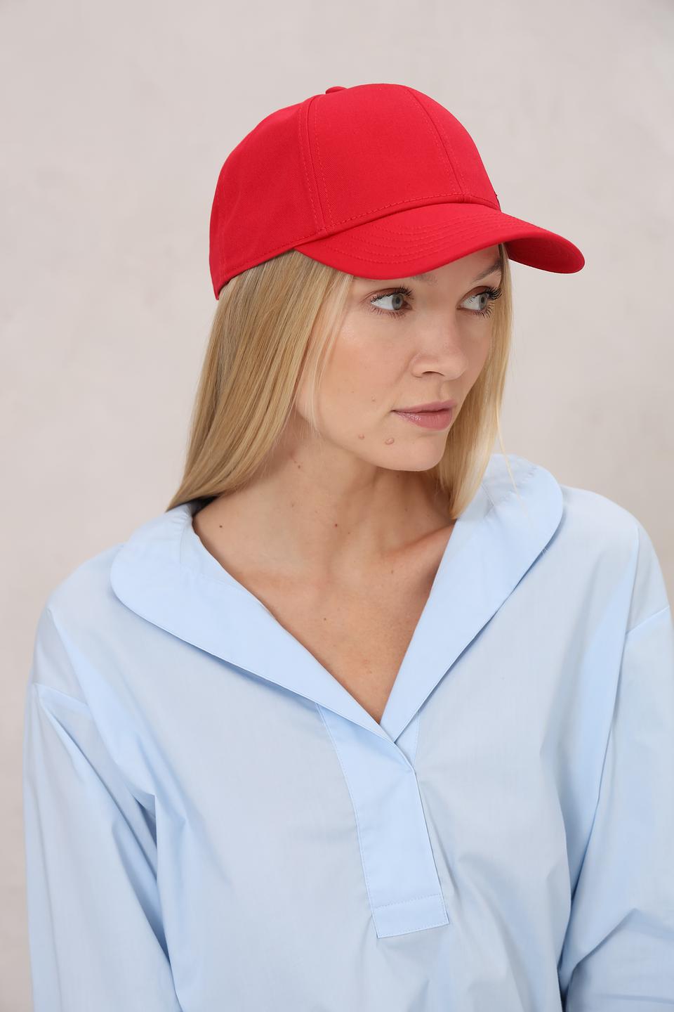 Бейсболка Seeberger красная