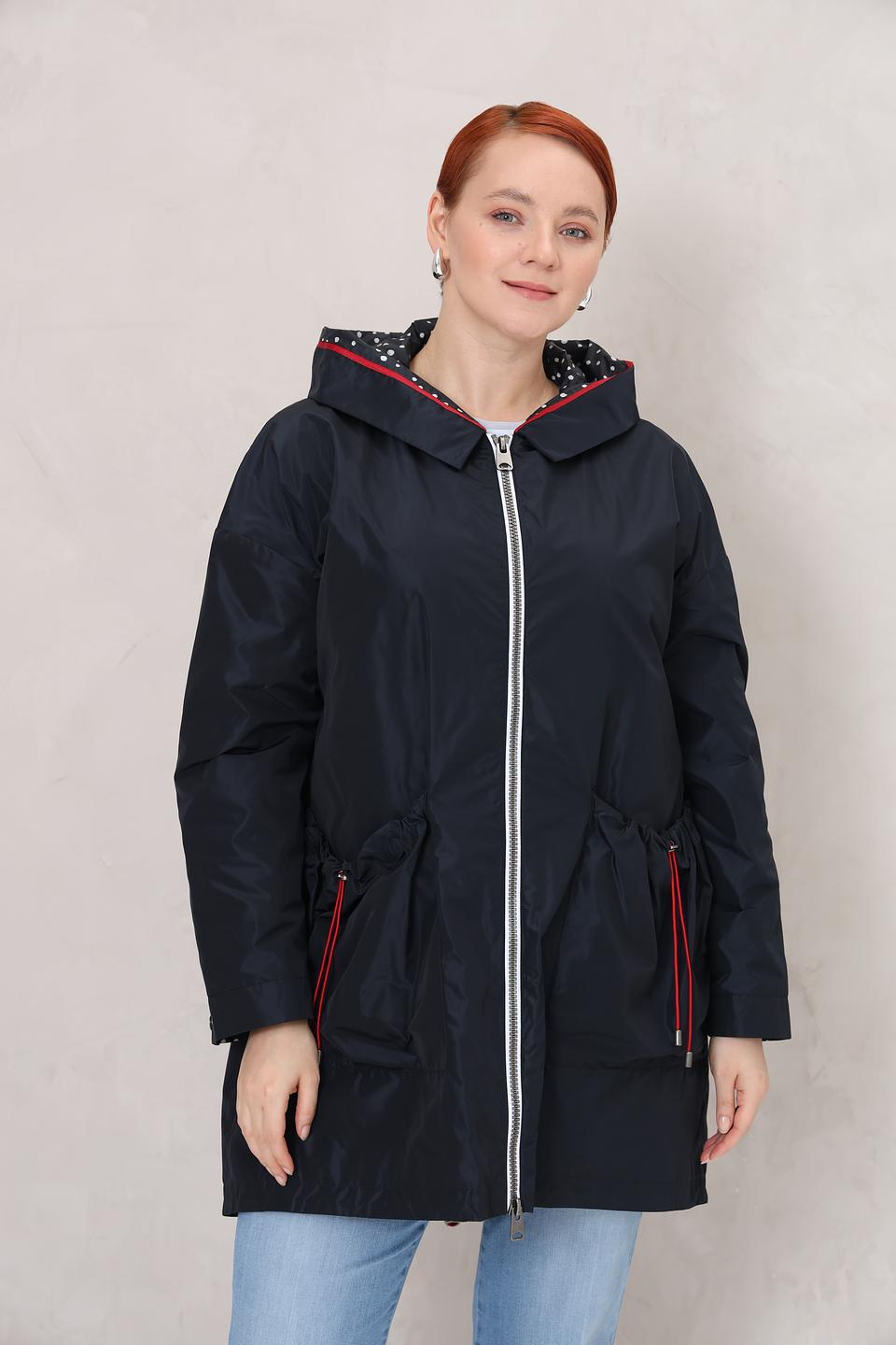 Куртка Baronia с капюшоном чёрная