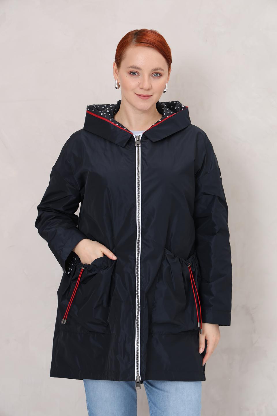 Куртка Baronia с капюшоном чёрная