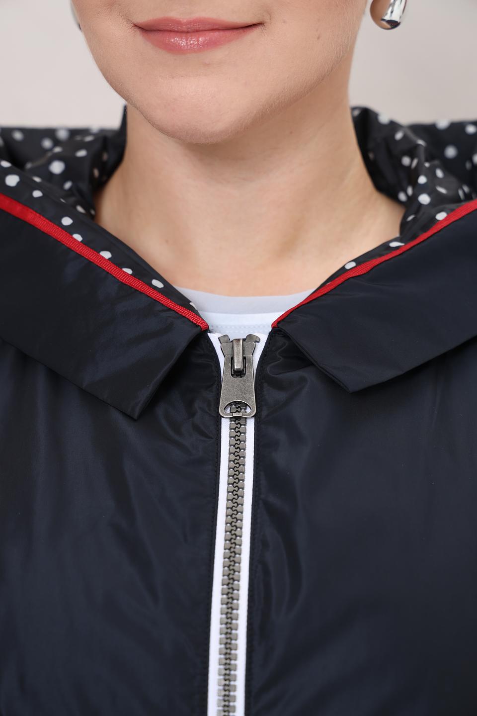 Куртка Baronia с капюшоном чёрная