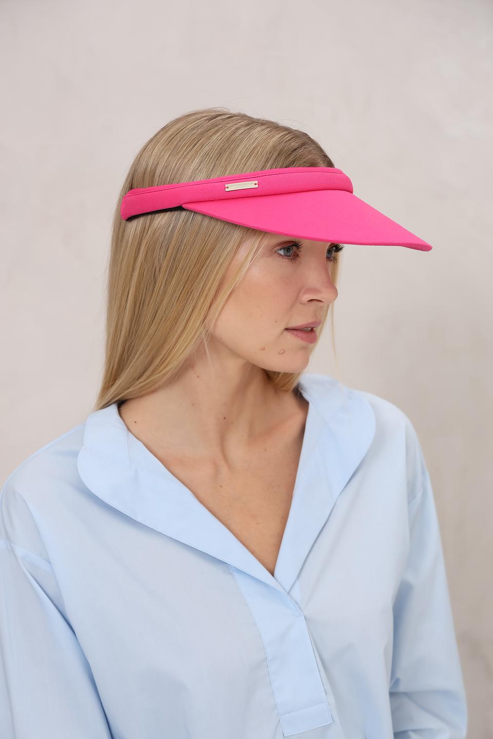 Кепка-козырек Seeberger фуксия