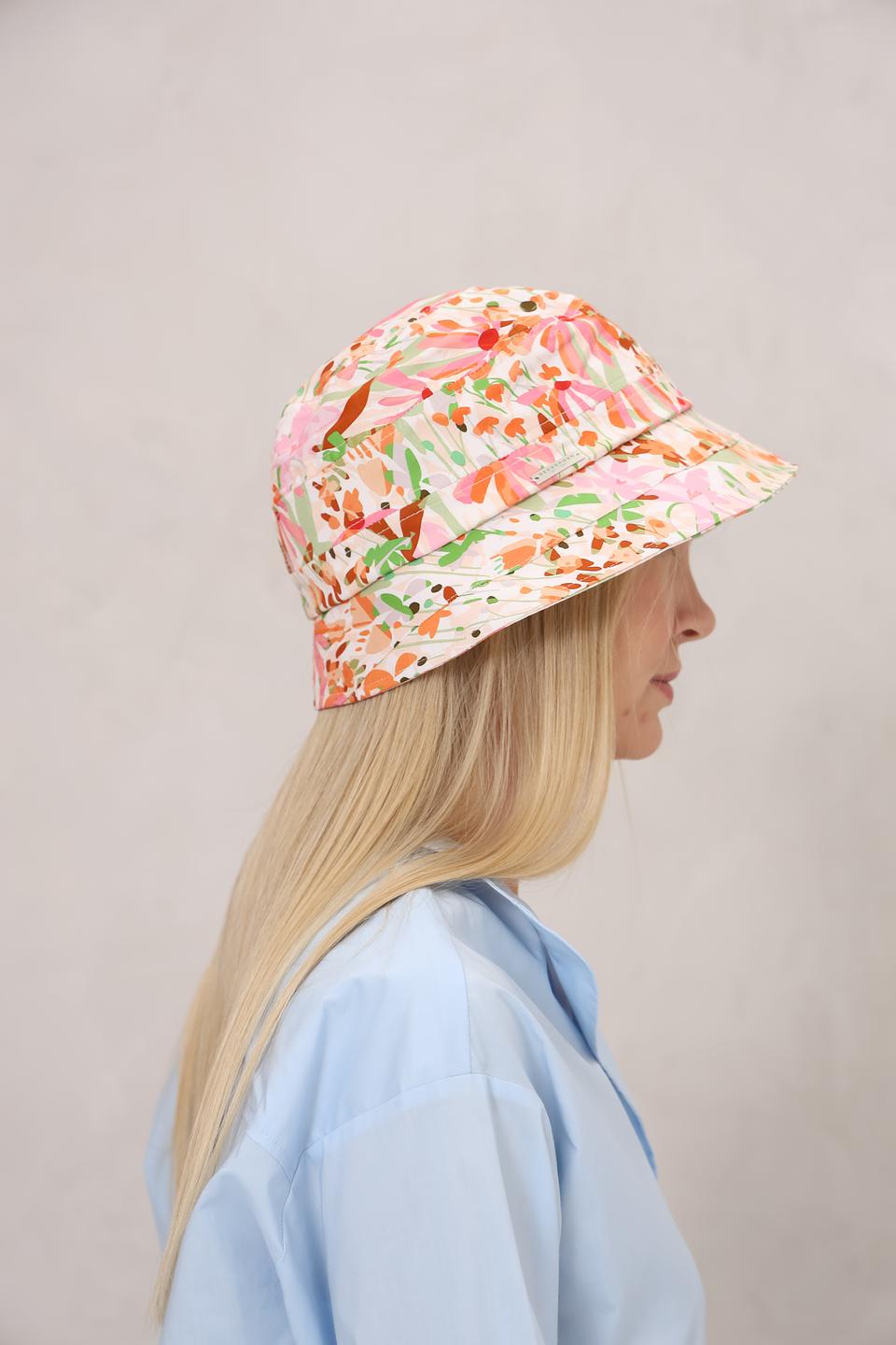 Шляпа Seeberger с цветочным принтом