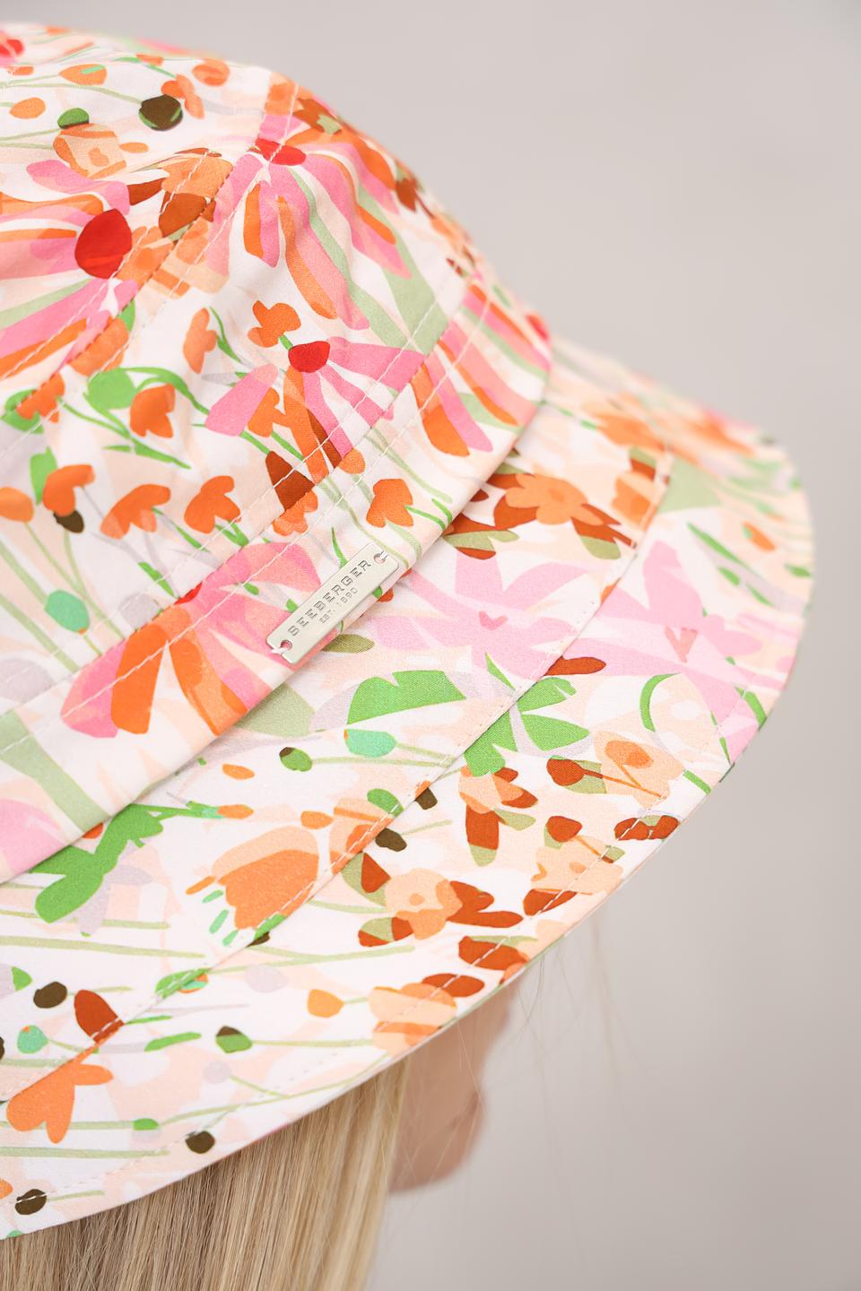 Шляпа Seeberger с цветочным принтом