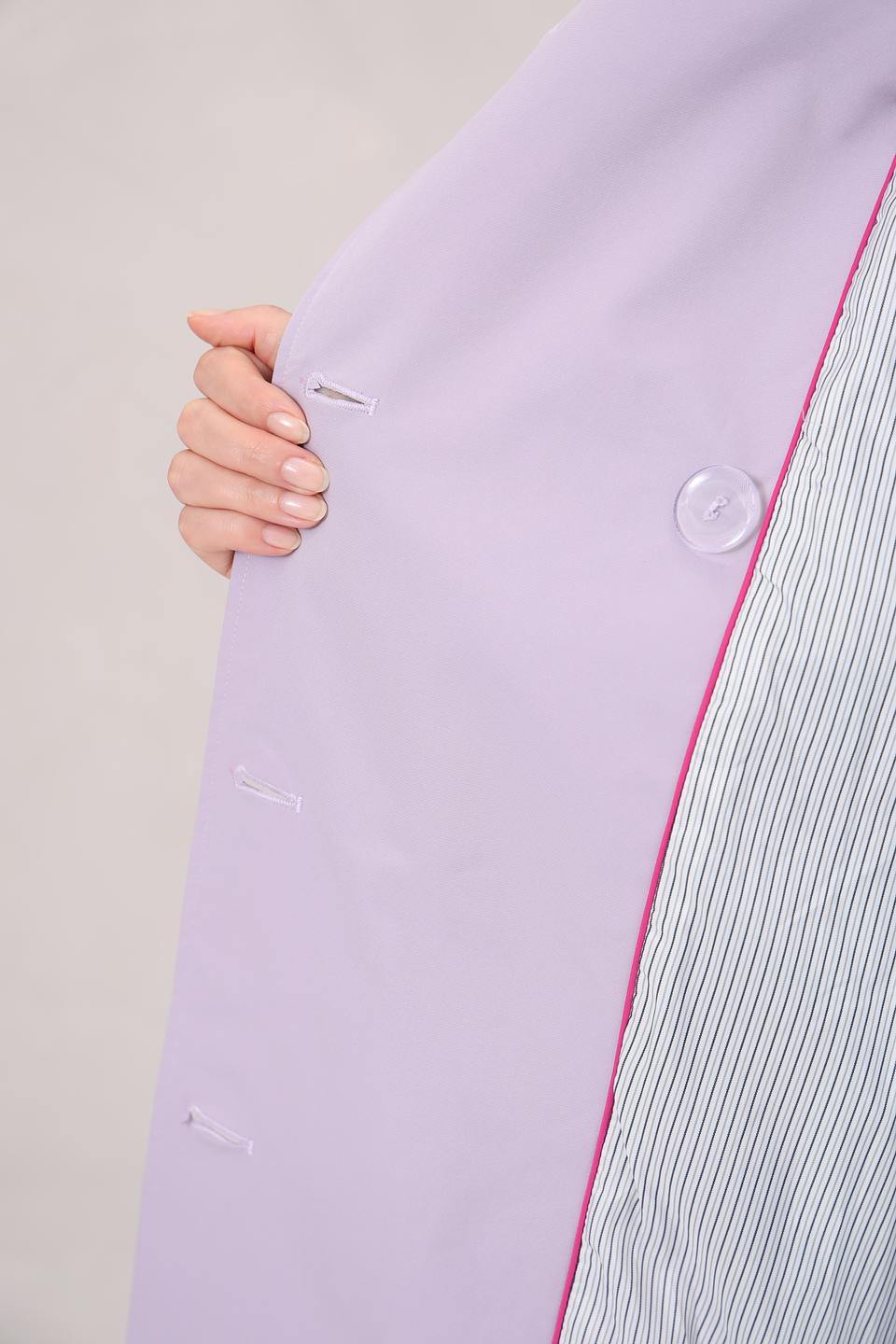 Плащ Electra style лавандовый