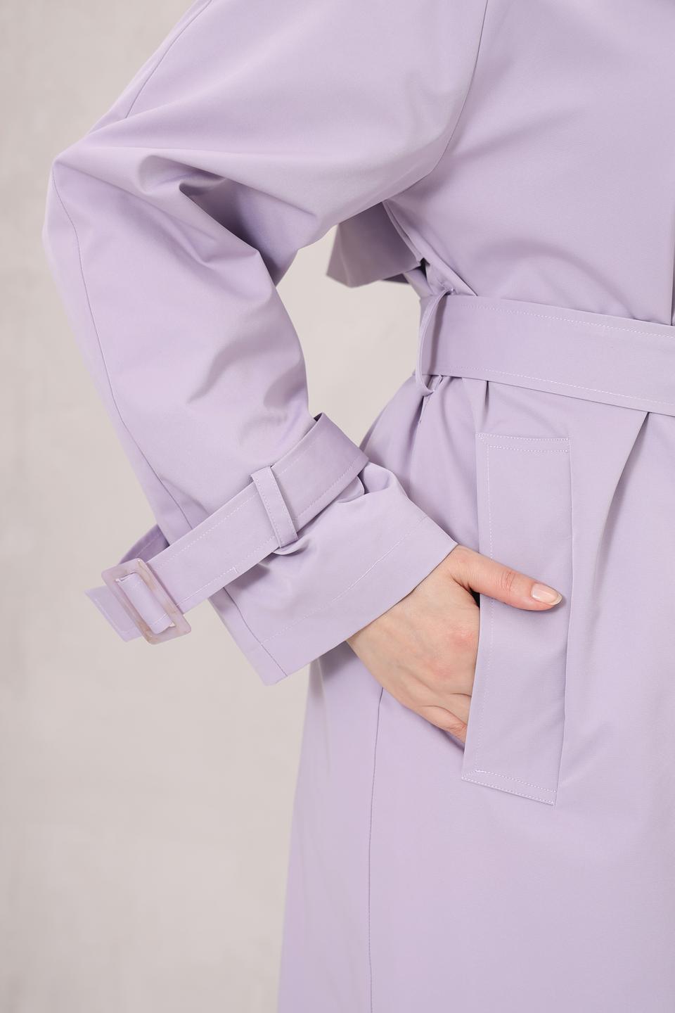 Плащ Electra style лавандовый