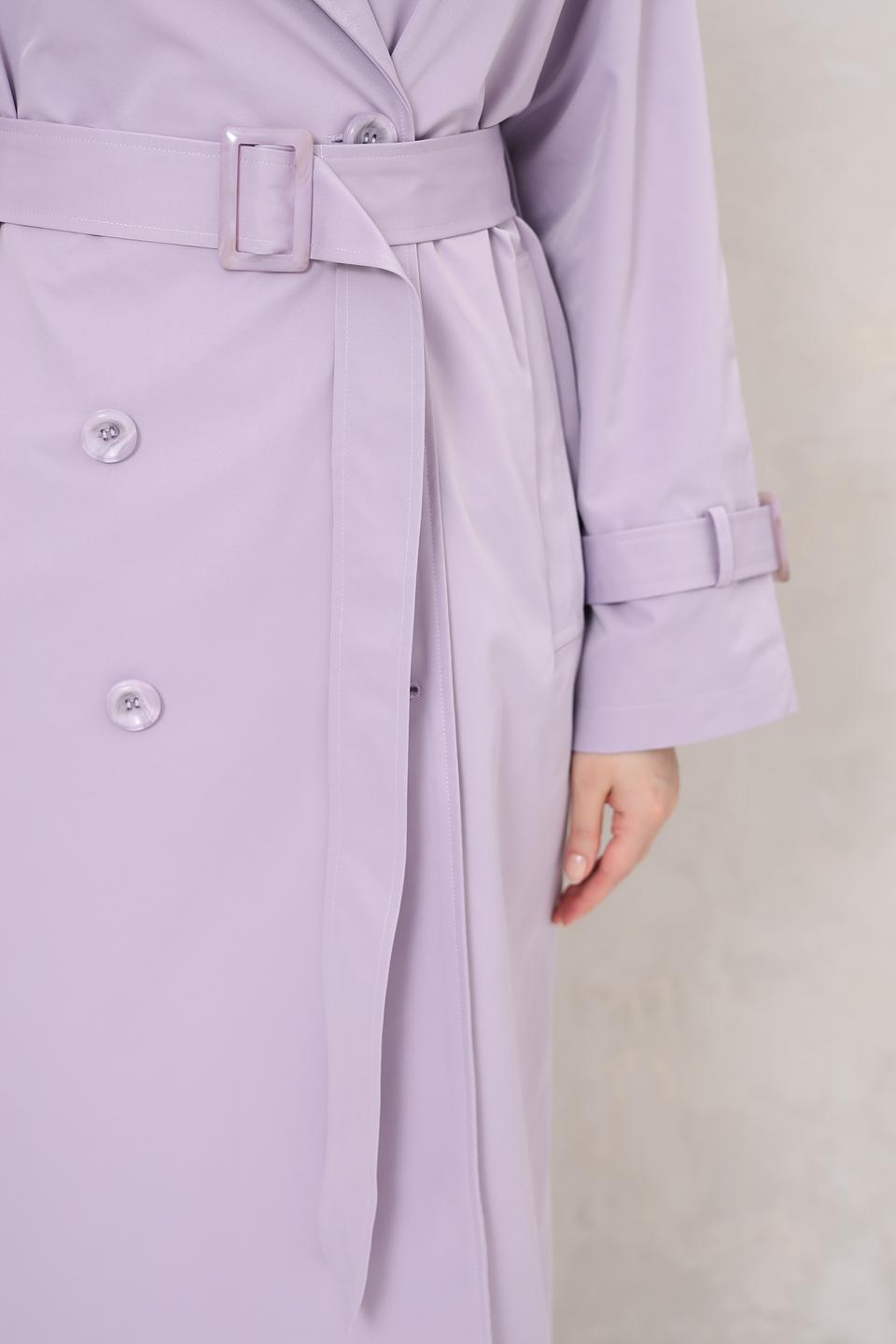 Плащ Electra style лавандовый