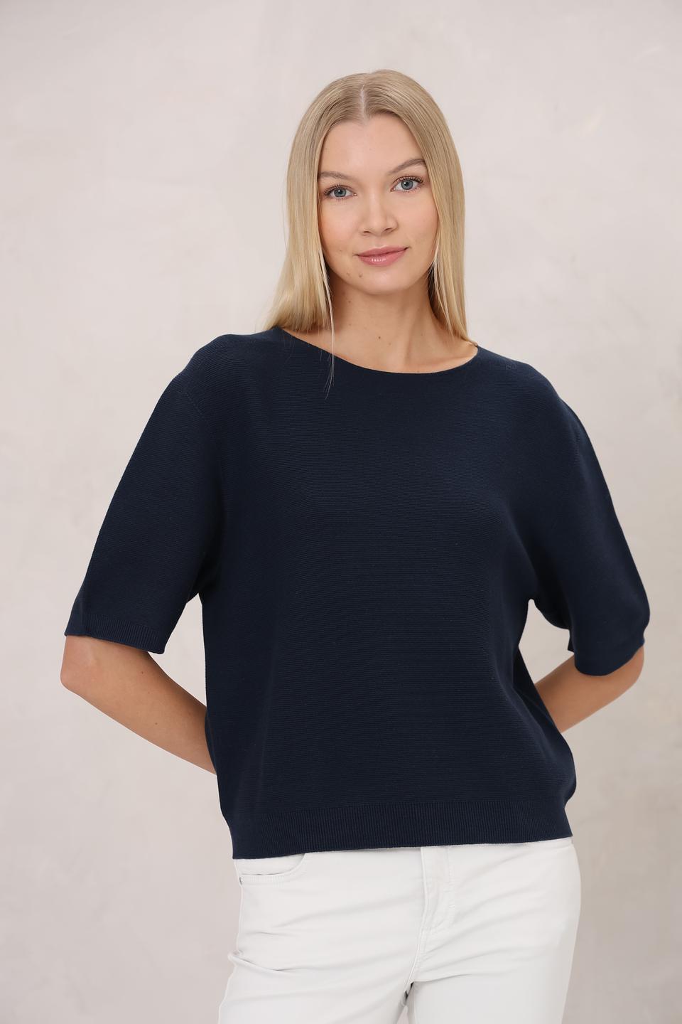 Пуловер Luisa Cerano тёмно-синий