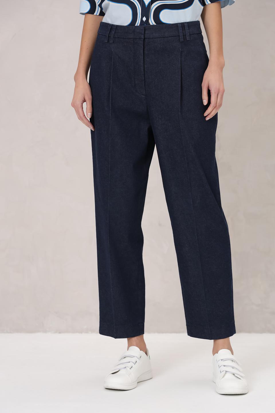 Брюки классические Luisa Cerano синие