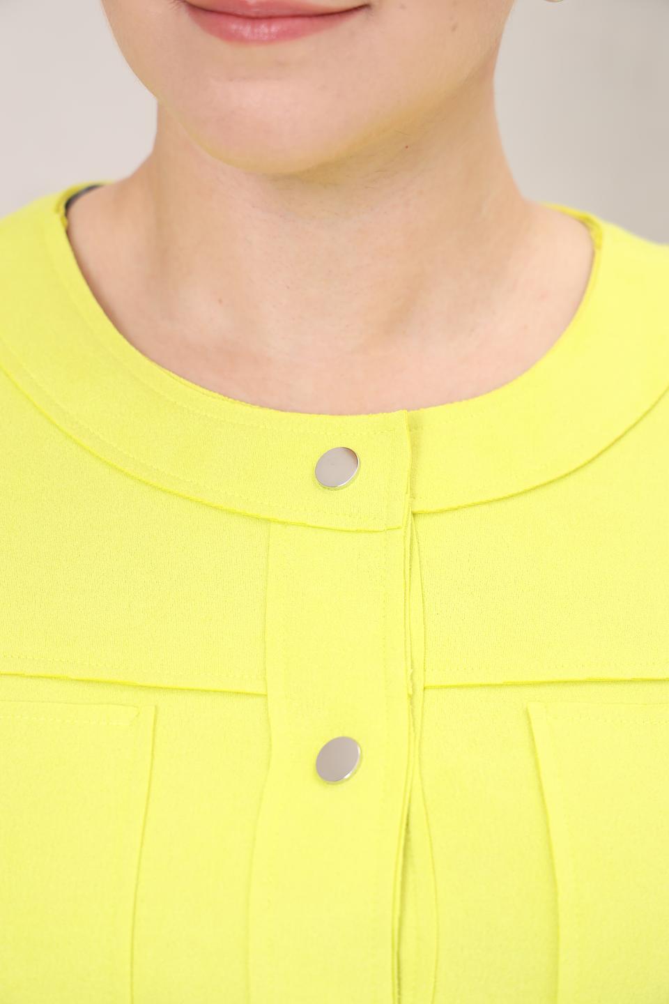 Жакет Via Appia лайм с карманами