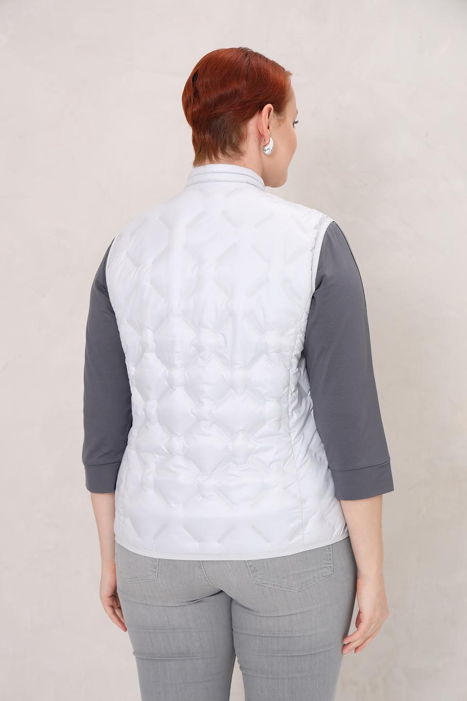 Жилет Rabe collection стеганый серый