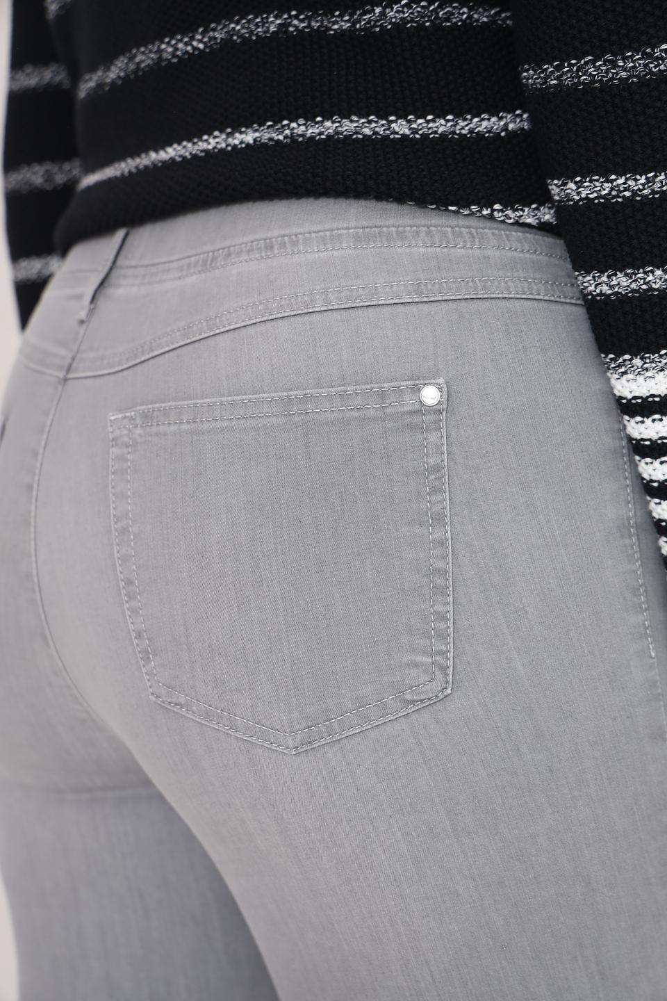 Джинсы Rabe collection серые укороченные