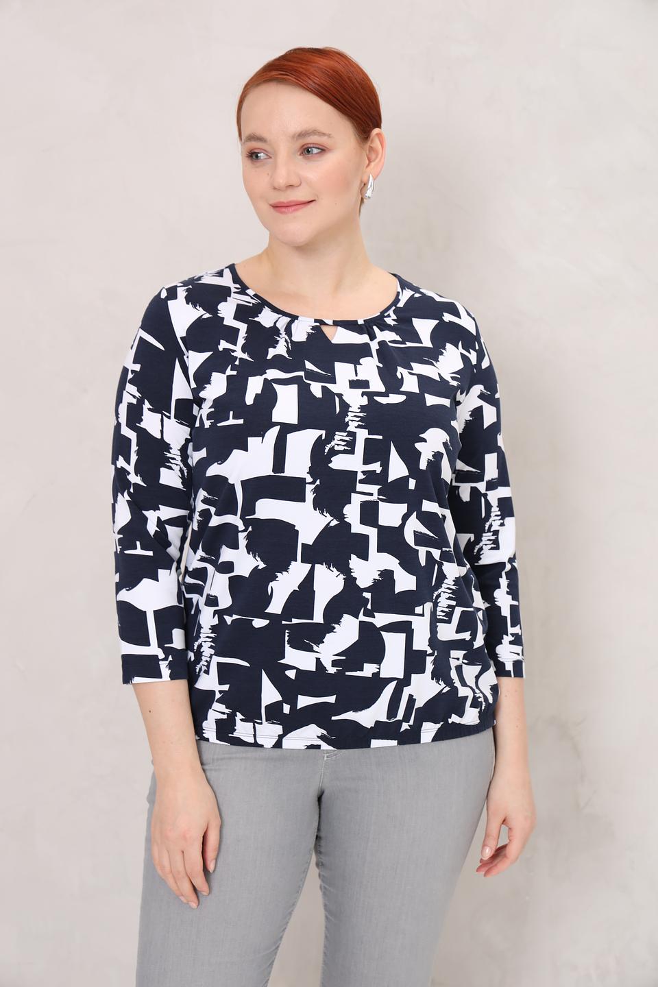 Блуза Rabe collection с геометрическим принтом