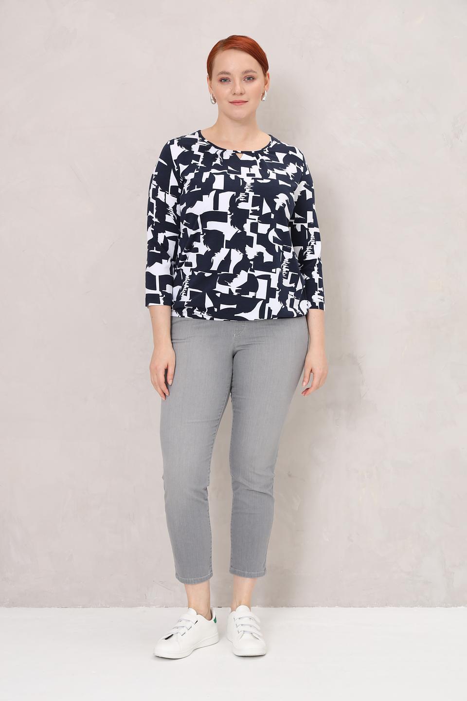 Блуза Rabe collection с геометрическим принтом
