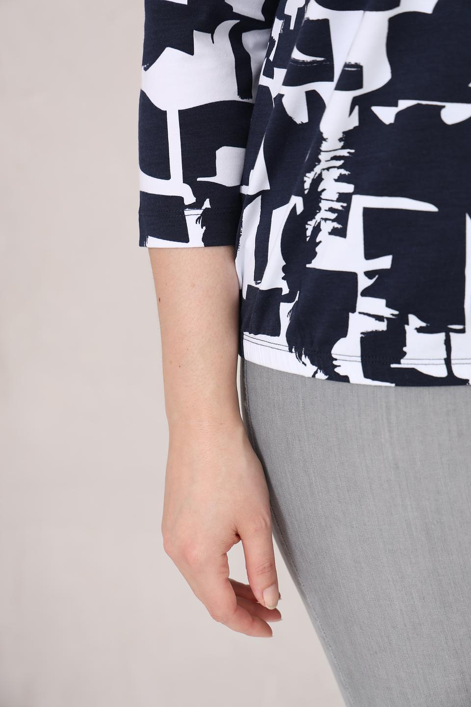 Блуза Rabe collection с геометрическим принтом