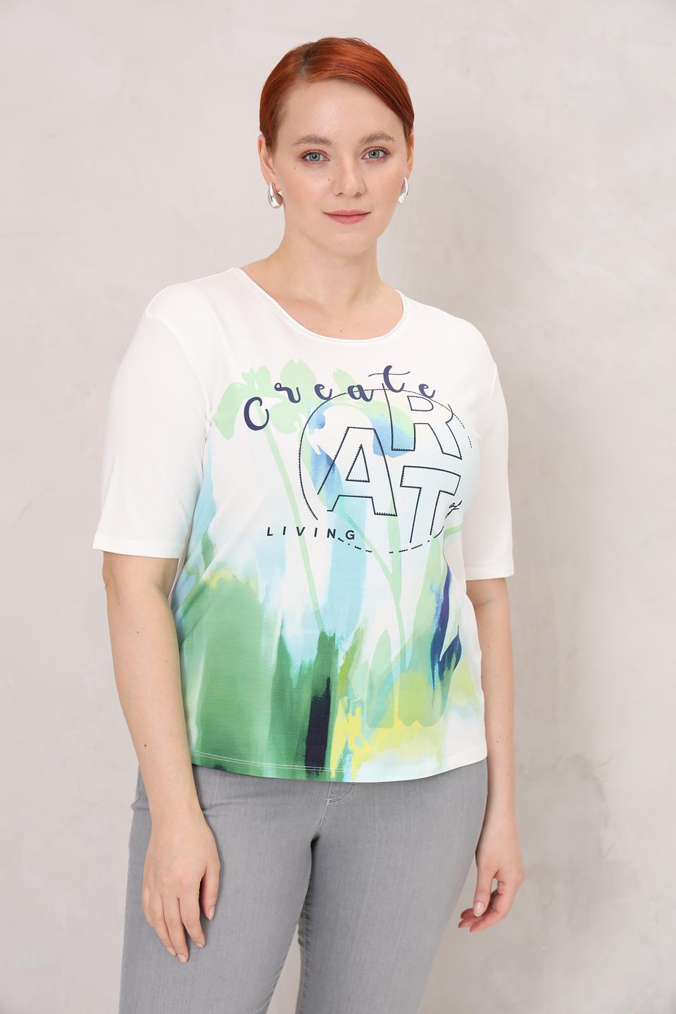 Футболка Rabe collection с принтом