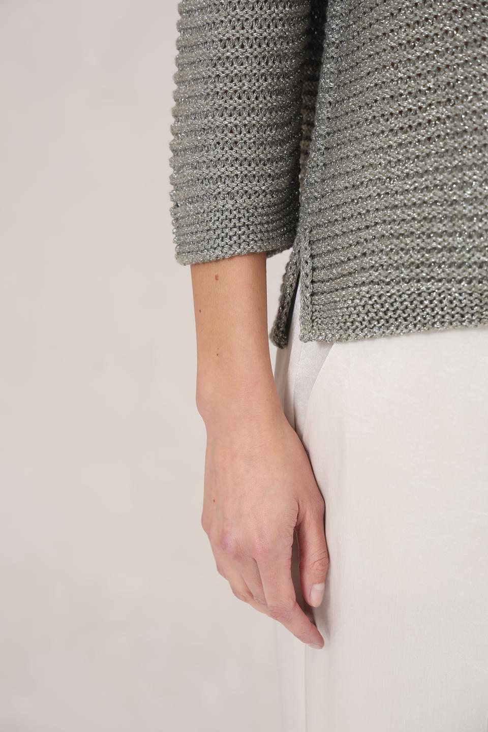 Пуловер Monari с металлизированной нитью