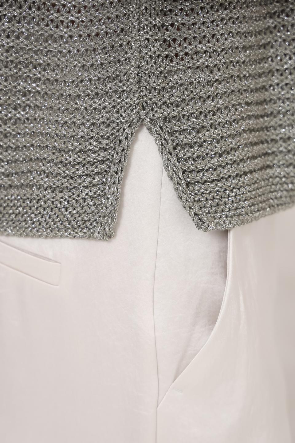 Пуловер Monari с металлизированной нитью