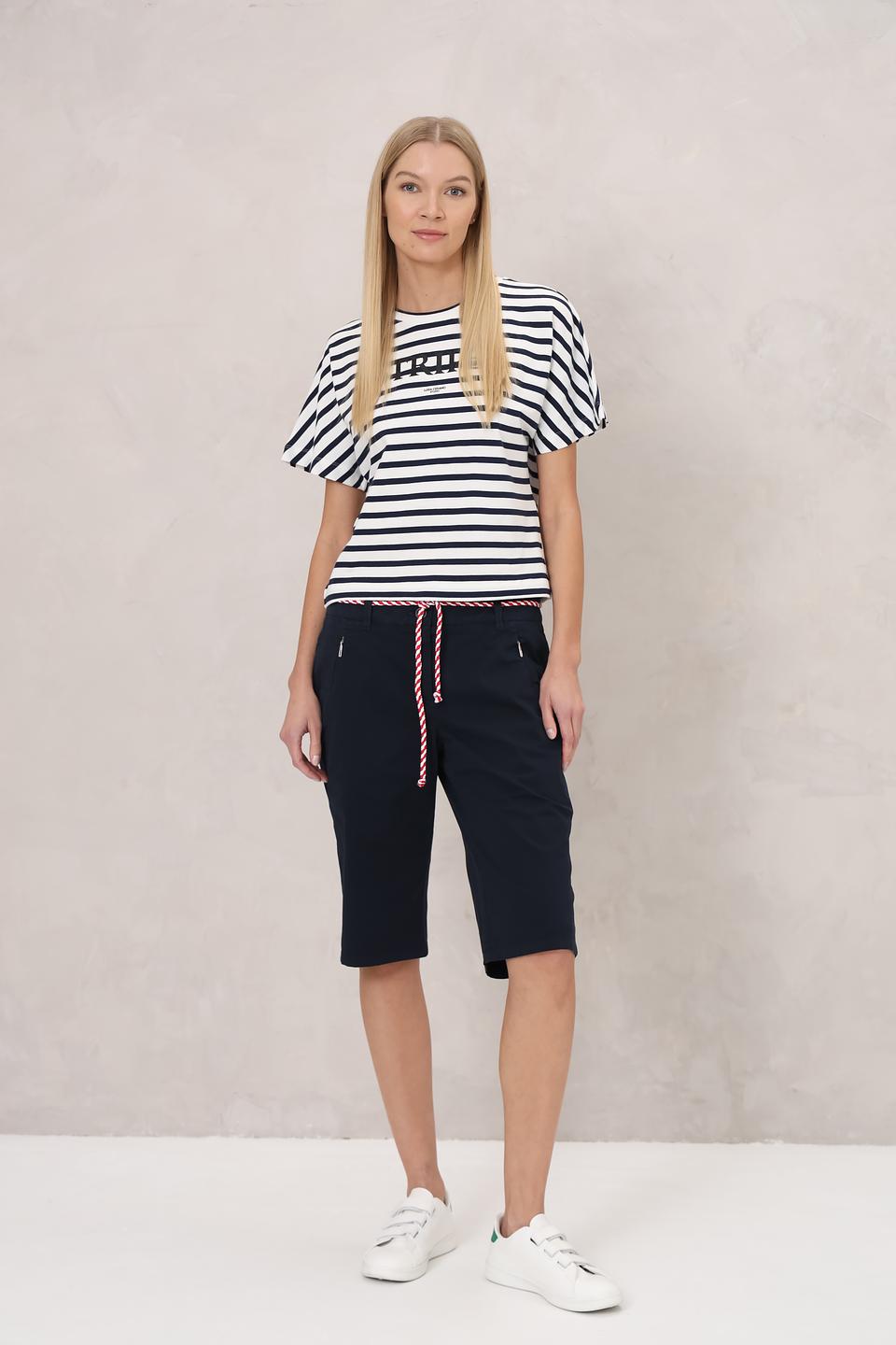 Шорты Ppep. с кулиской темно-синие