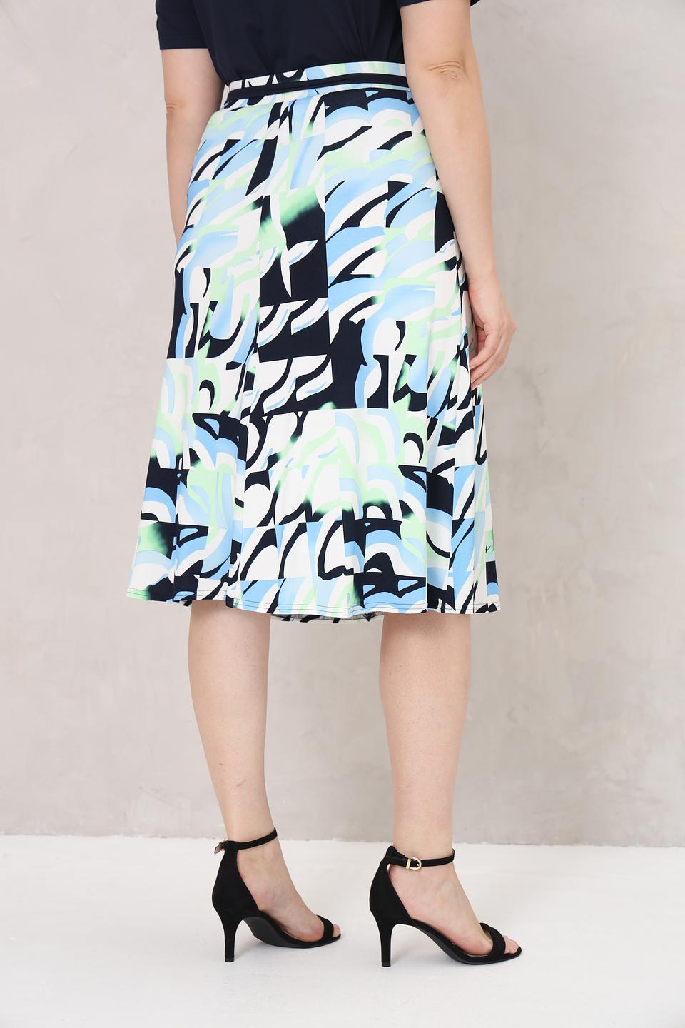 Юбка Frank Walder с принтом