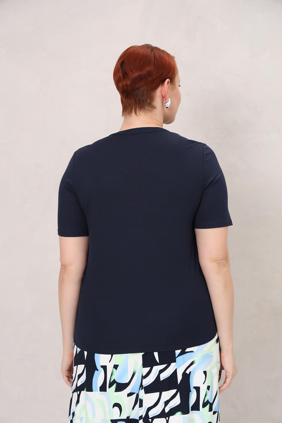 Блуза Frank Walder с V-образным вырезом