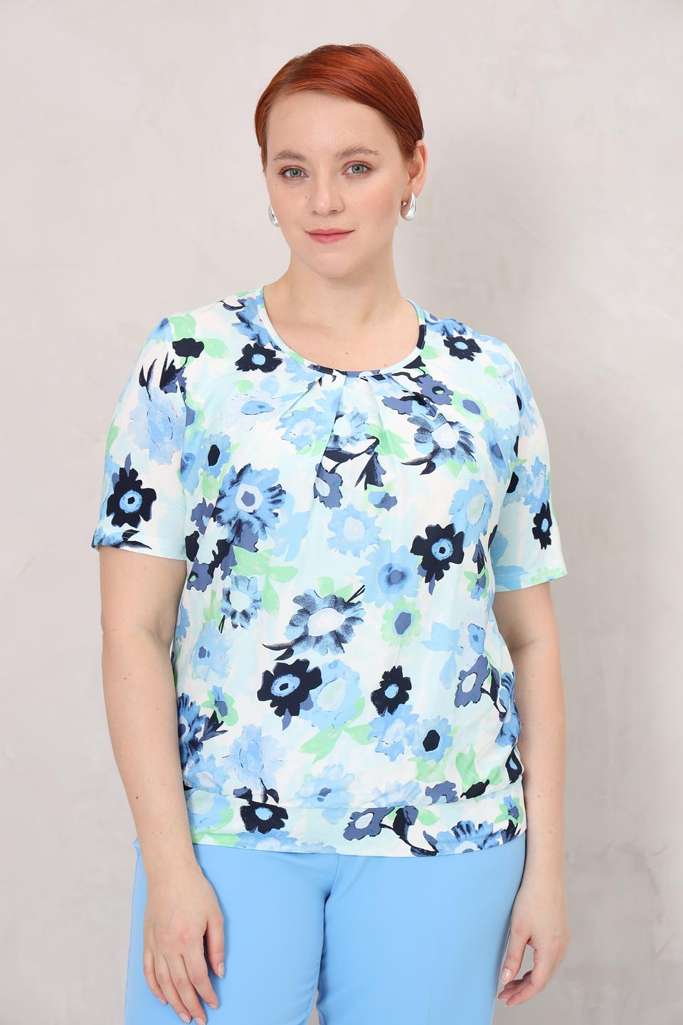 Блуза Frank Walder с цветочным принтом
