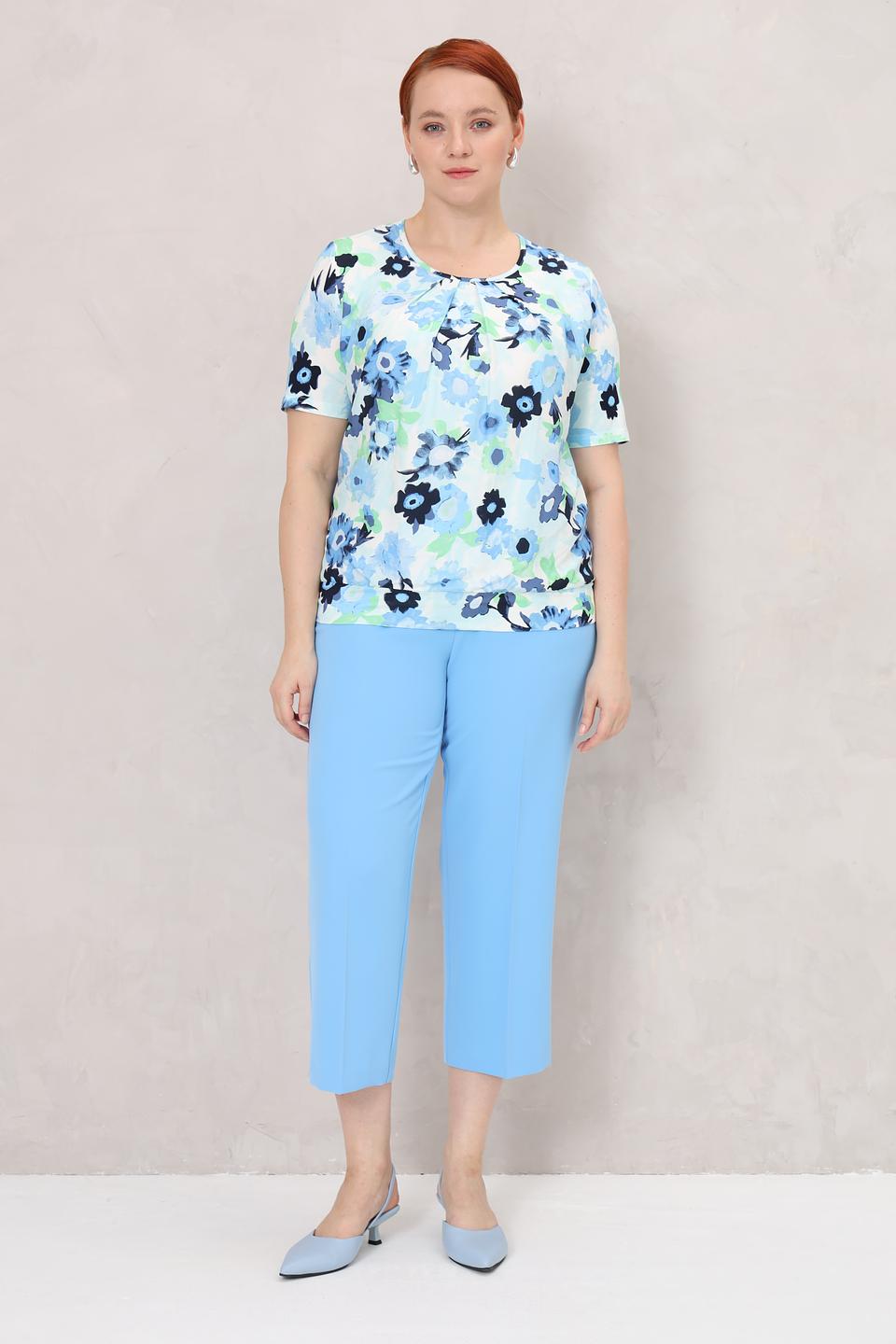 Блуза Frank Walder с цветочным принтом